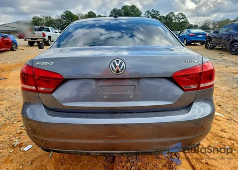 2015 Volkswagen Passat Se из США, поврежденный, VIN 1VWBV7A36FC032256